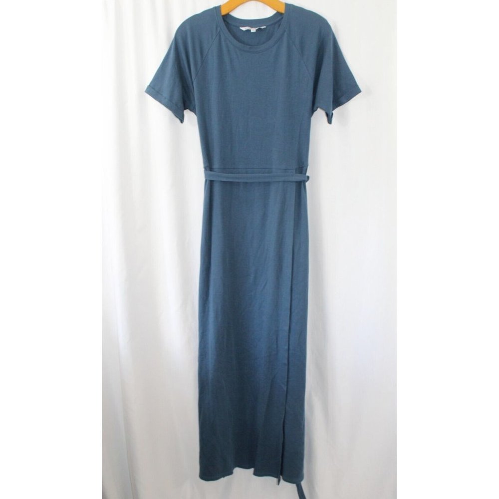 Elizabeth‎ and James Blue Welles Tie Maxi Dress XS